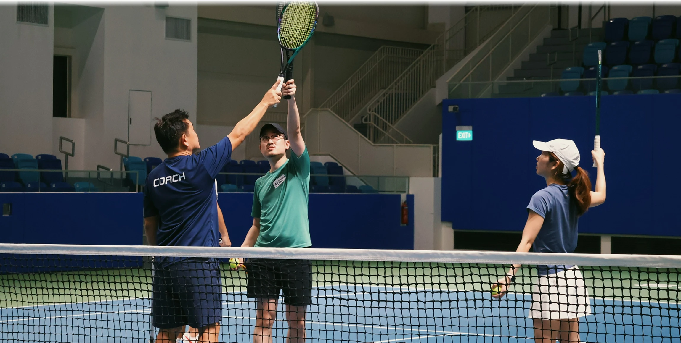Enquire for tennis lessons in Singapore - Top Tennis Hub