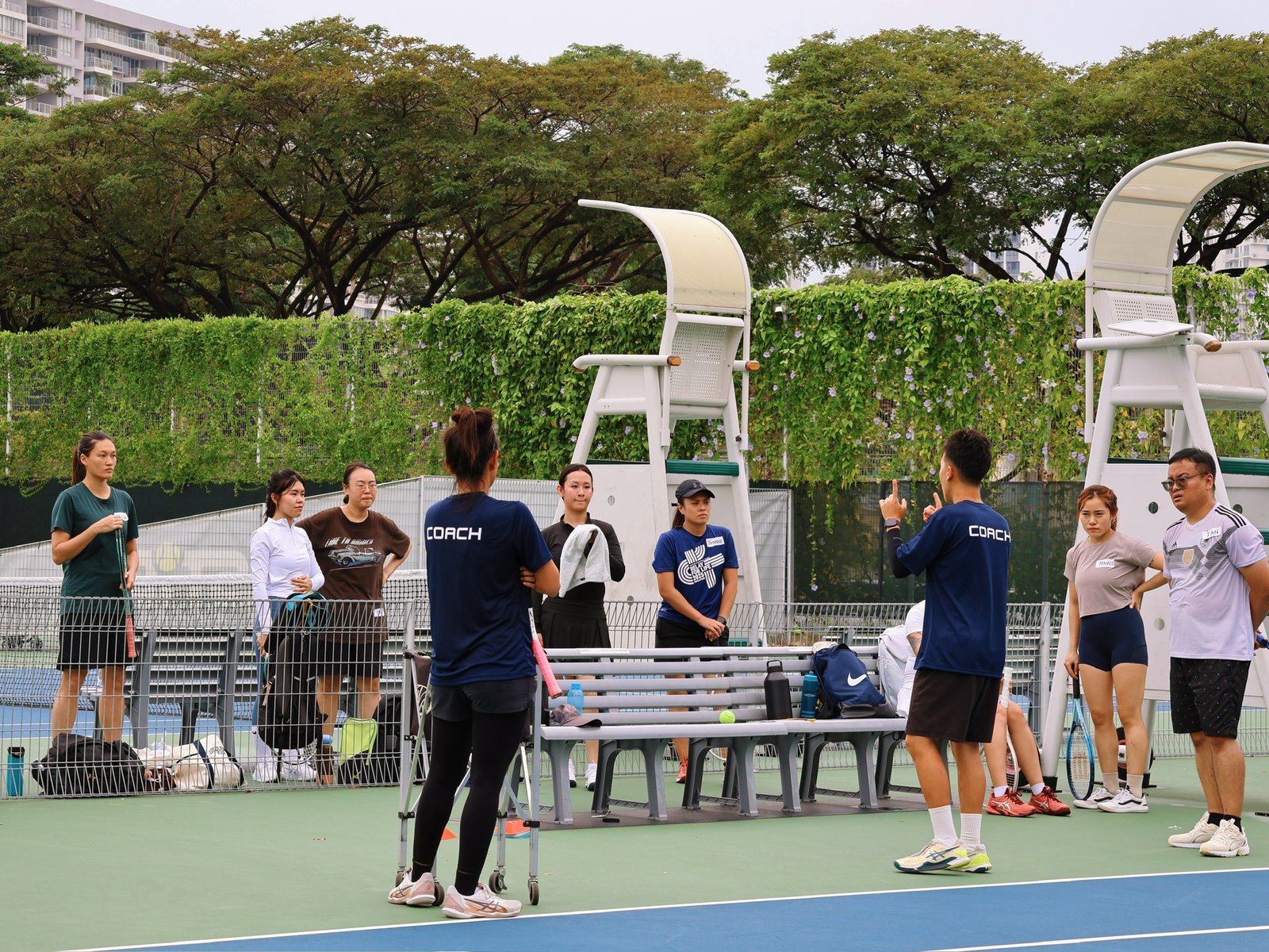 Beginner to Advanced Tennis Classes in Singapore